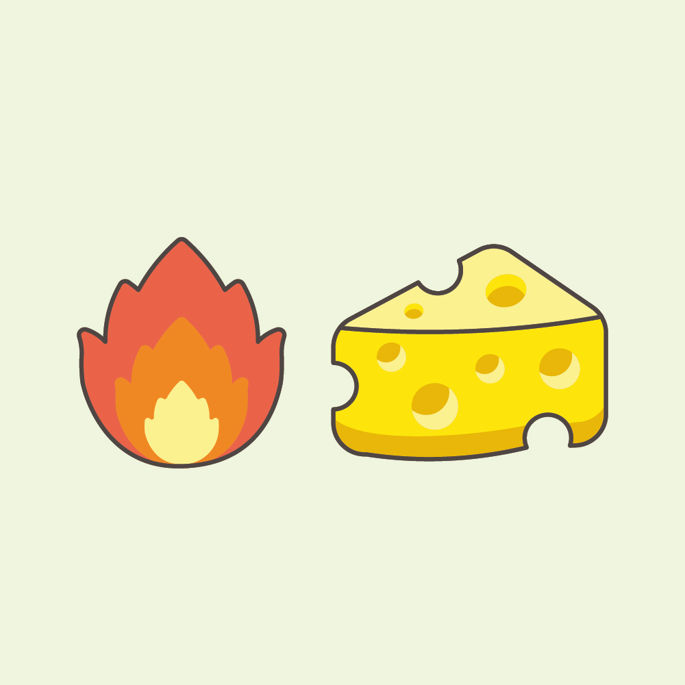 Hot Cheese 🔥🧀 logo